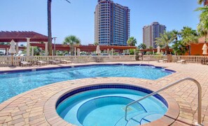 Indoor pool, outdoor pool