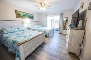 2 dormitorios, colchones viscoelásticos, tabla de planchar con plancha