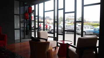 Sitzecke in der Lobby