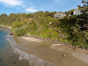 Beach - Panoramaudsigt: Bay View Beach House (Waldport)