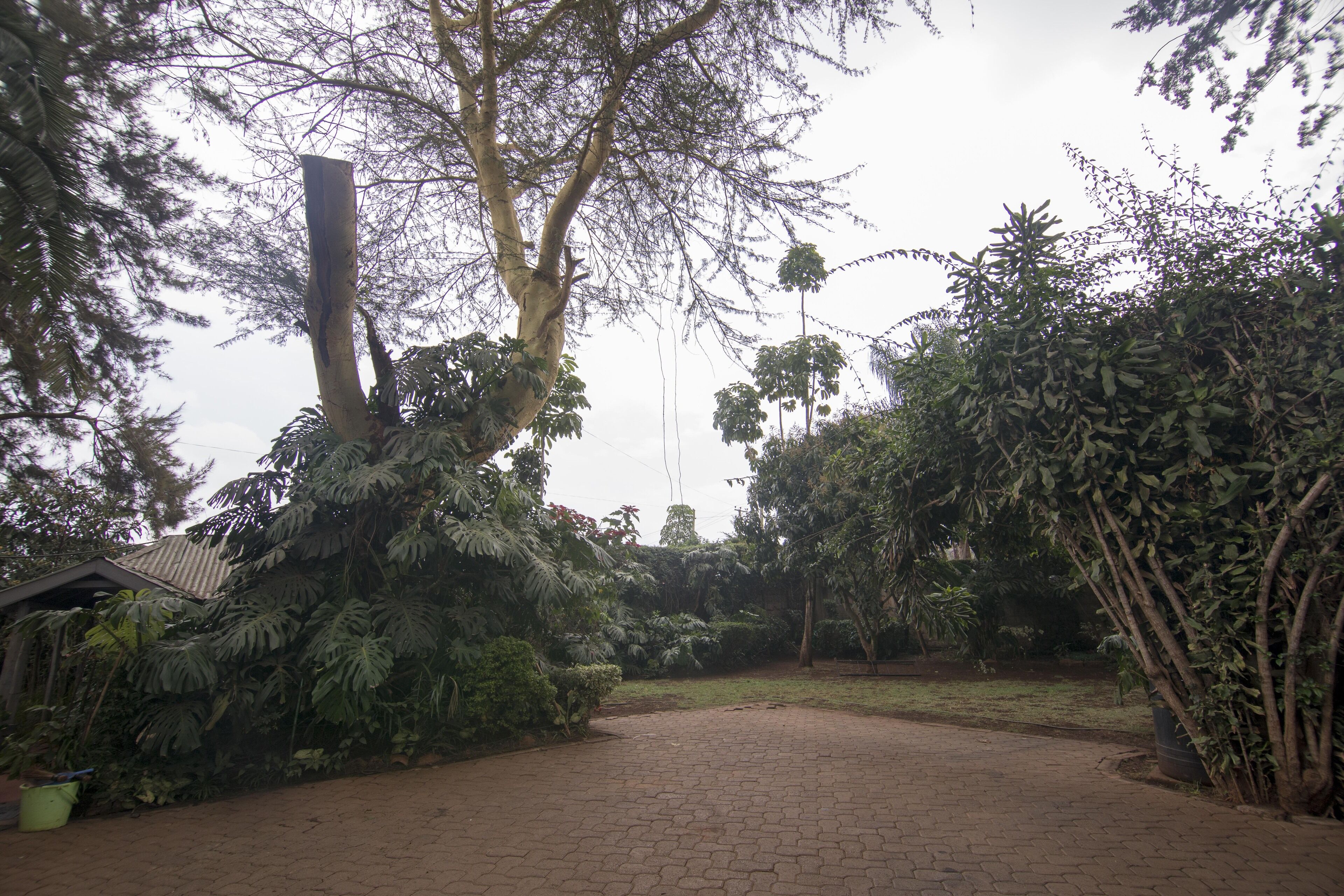 Overnattingsstedets uteomr åder