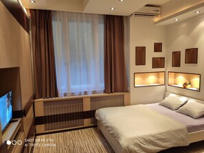 1 Schlafzimmer, Bügeleisen/Bügelbrett, kostenloses WLAN