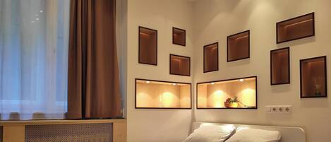 1 makuuhuone, silitysrauta/-lauta, ilmainen Wi-Fi