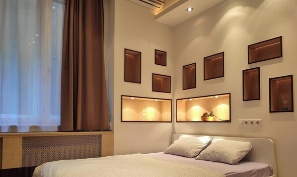 1 Schlafzimmer, Bügeleisen/Bügelbrett, kostenloses WLAN