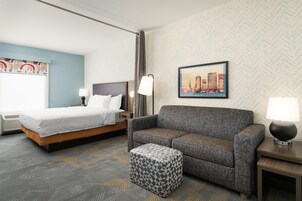 Studio Suite, 1 King Bed, Non Smoking | Living area | Flat-screen TV