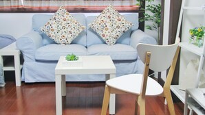 Leilighet, 1 soverom (Summer 3F) | Oppholdsområde