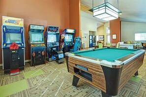 Game room - Resort 1BD condo with amenities of pool, arcade, walking trails and more (Pinetop-Lakeside)