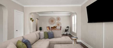 Televisie en een kantoor