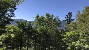 Habitación tradicional, baño compartido, vistas a la montaña (Japanese Style) | Vistas desde la habitación