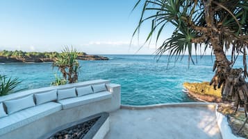 Villa de lujo, 5 habitaciones, vista al océano | Vista a la playa o el mar