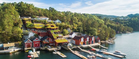 Fachada de la propiedad