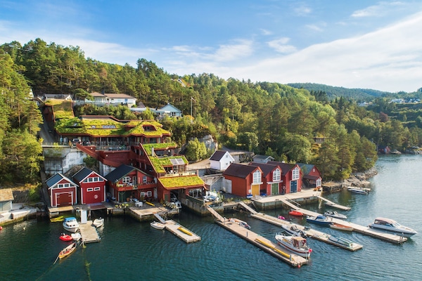 Fachada de la propiedad