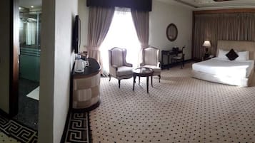 Kamar Deluks | 1 kamar tidur, brankas, Wi-Fi gratis, dan seprai linen