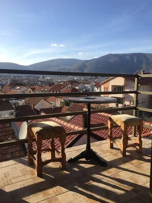 Apartment, 1 Bedroom, Terrace | Balcony view - Apartments & Hostel Zdrava Hrana (Mostar)