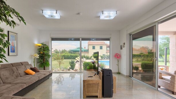 Interior - Modern Villa with Private Pool near Pula (Marcana)