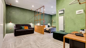 Suite | Area soggiorno | TV a schermo piatto