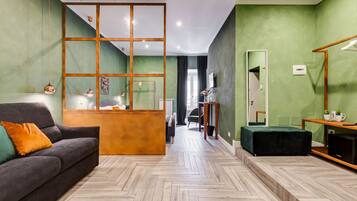 Suite | Area soggiorno | TV a schermo piatto