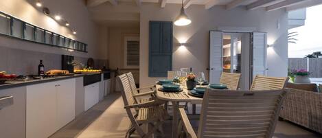 Udendørs spisemuligheder