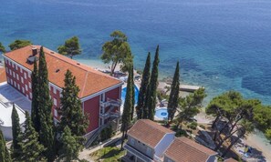 Byutsikt fra overnattingsstedet