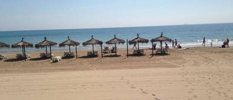 Plage à proximité, serviettes de plage