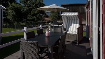 Deluxe House, Private Bathroom (Schwedenhaus / MobileHome) | Balcony view