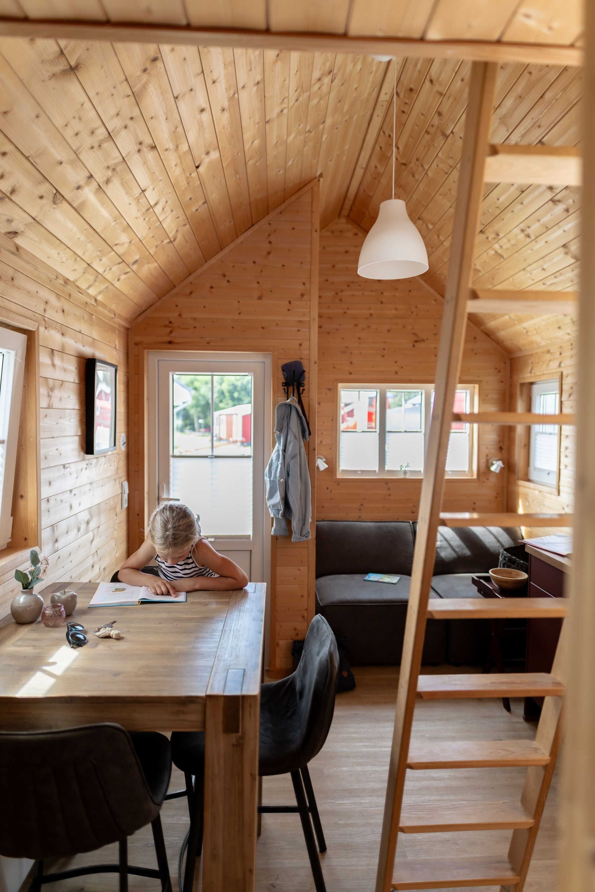 Habitatge mòbil, bany privat (Tinyhouse) | Servei de restauració