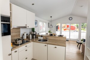 Casa de campo superior, baño privado (Schwedenhaus ) | Cocina privada