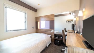 Blackout drapes, iron/ironing board (on request), WiFi (free)