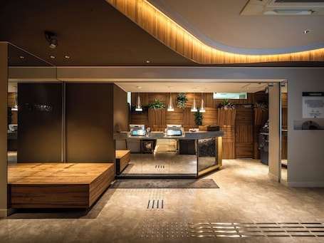 Reception. Super Hotel Kochi