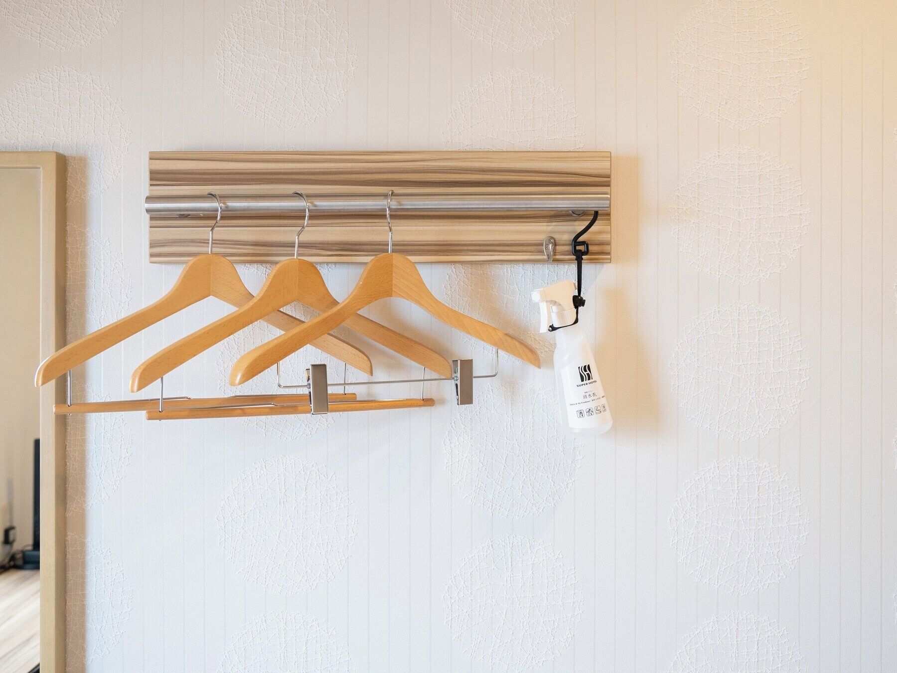 blackout curtains, iron/ironing board, free wifi, bed sheets