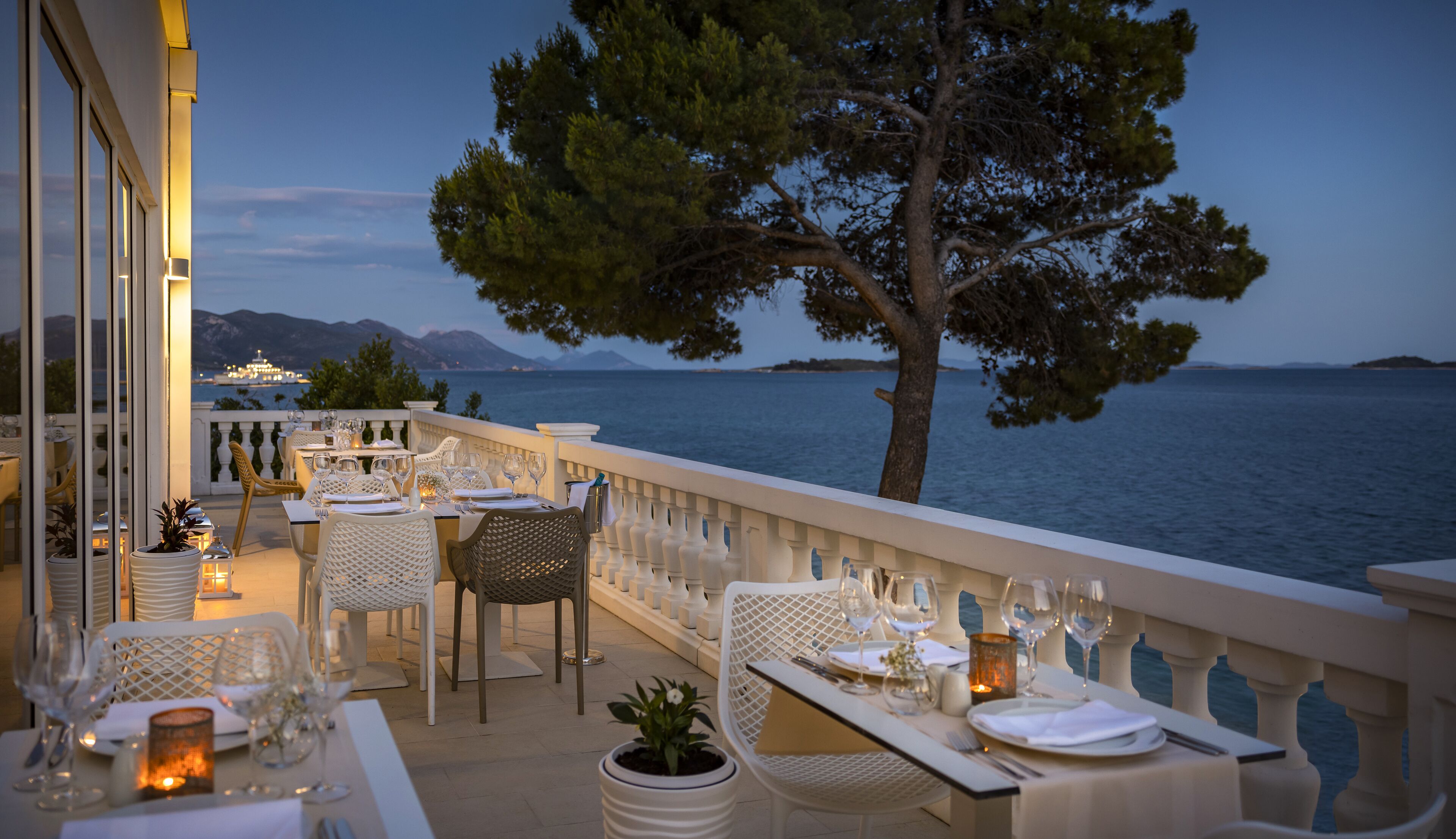 Restaurante al aire libre