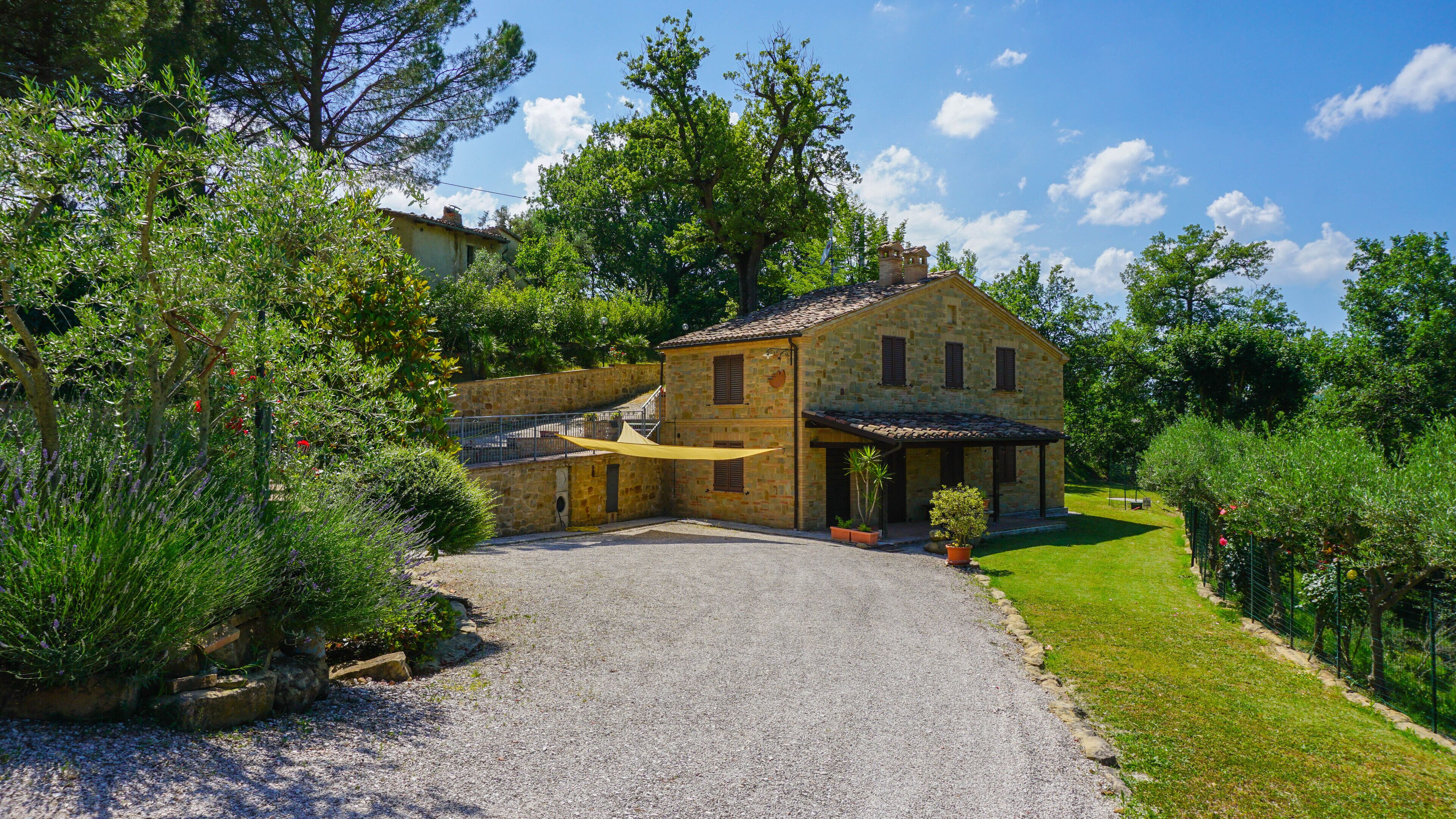 Facciata della struttura