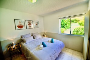 1 habitación, cuna de viaje, wifi gratis y ropa de cama