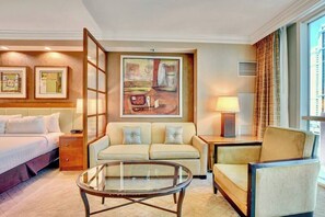 1 bedroom, in-room safe, desk, iron/ironing board