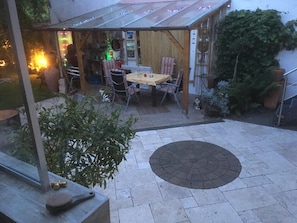 Comfort Apartment | Terrace/patio - Gästehaus Ketsch (Ketsch)