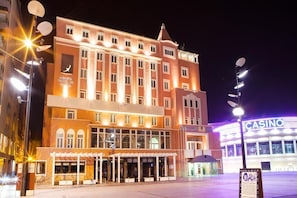 Front of property – evening/night