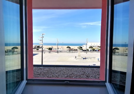 Vista a la playa o el mar