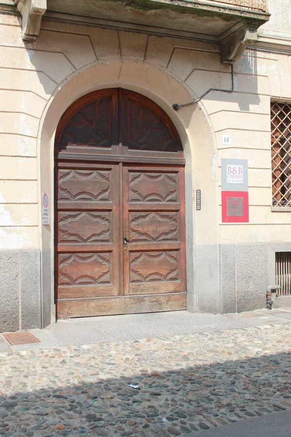 Entrée de l’hébergement