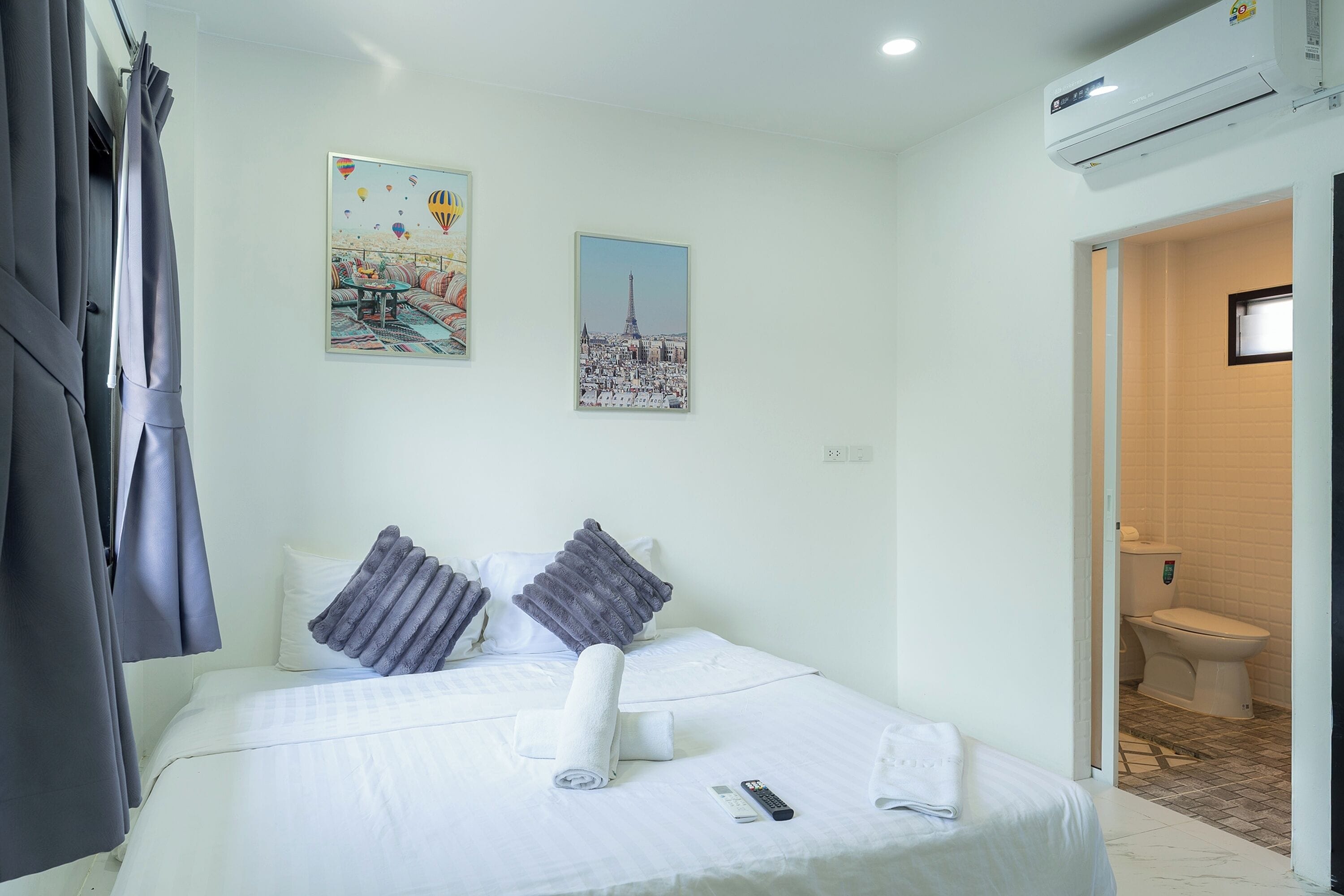 1 Bedroom House | セーフティボックス (室内)、デスク、WiFi (無料)、ベッドシーツ