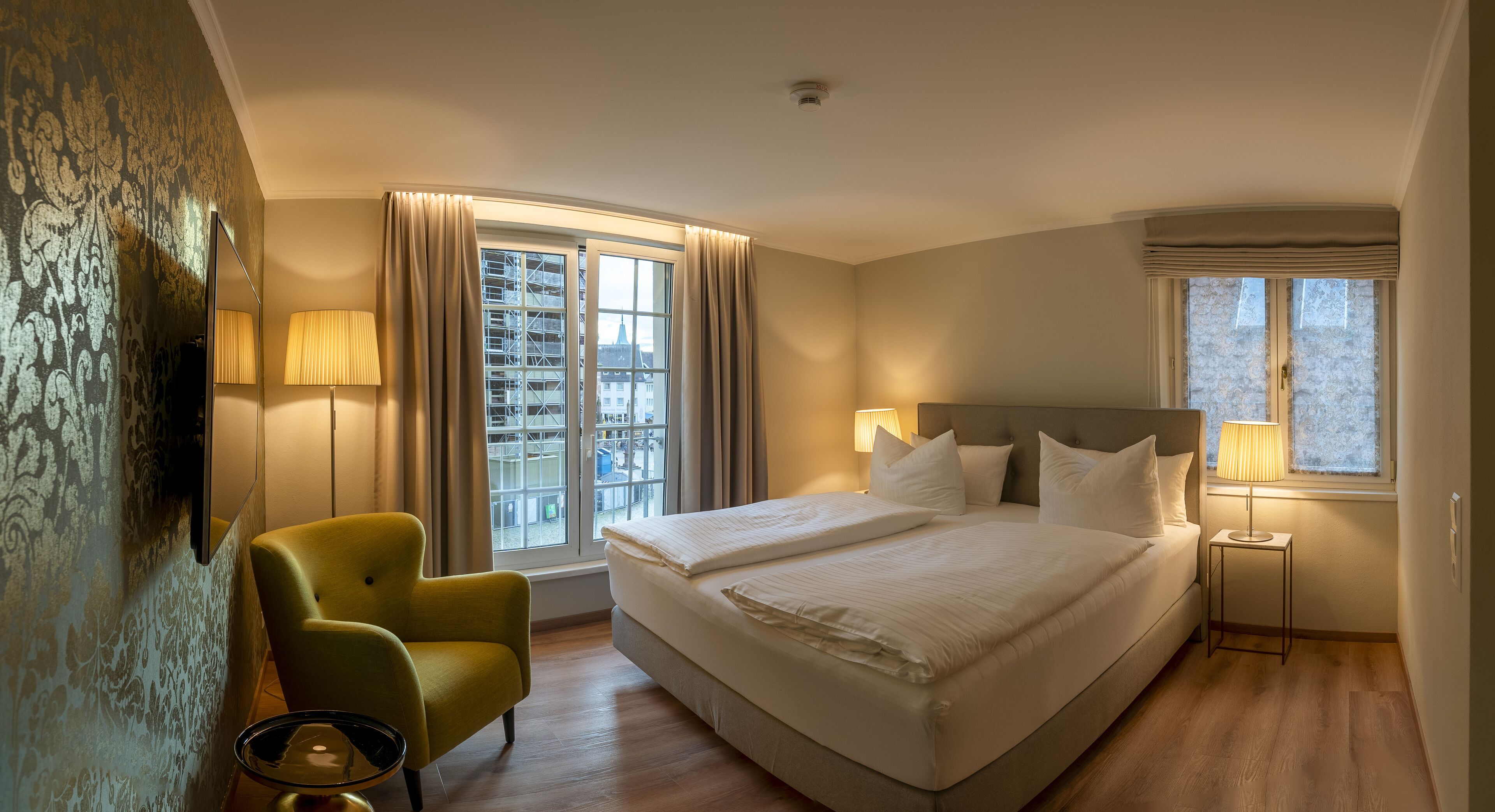 superior double room | hypo-allergenic bedding, individually furnished, soundproofing