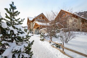 Exterior - Swimming pool, sauna, hammam, balcony, tv, ski locker, 32m², Valloire (Valloire)