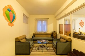 Living area - Bouddha Green Hotel (Kathmandu)