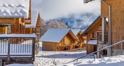 Wifi, swimming pool, sauna, terrace, balcony, parking, ski locker, 56m², La Féclaz