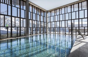 Pool - Wifi, 150m from shops, swimming pool, sauna, hammam, balcony, fireplace or stove, tv, ski locker (La Rosière Montvalezan)