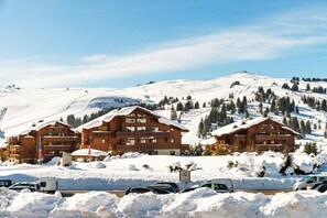 Exterior - Fitness, swimming pool, balcony, tv, ski locker, 35m², Les Saisies (Les Saisies)