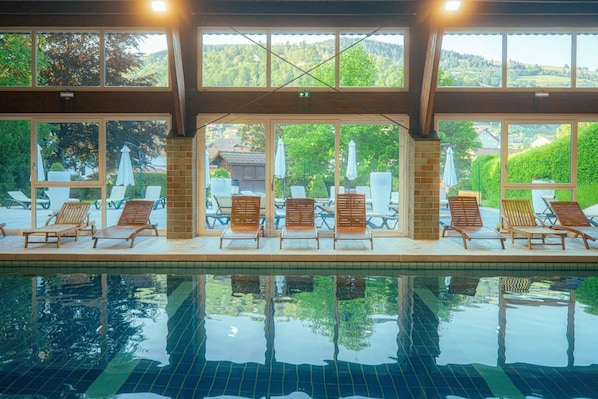 Piscine couverte, piscine chauffée