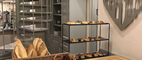 Petit déjeuner buffet compris tous les jours