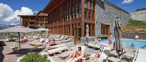 Indoor pool, a heated pool