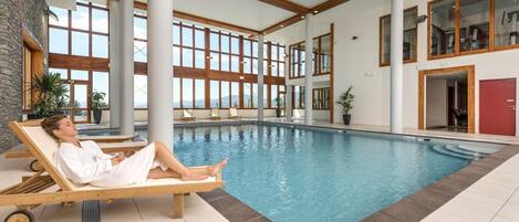 Piscine couverte, piscine chauffée