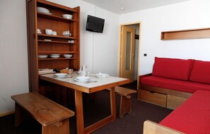 Dining - 300m from resort center, tv, ski locker, 16m², Val Thorens (Val Thorens)